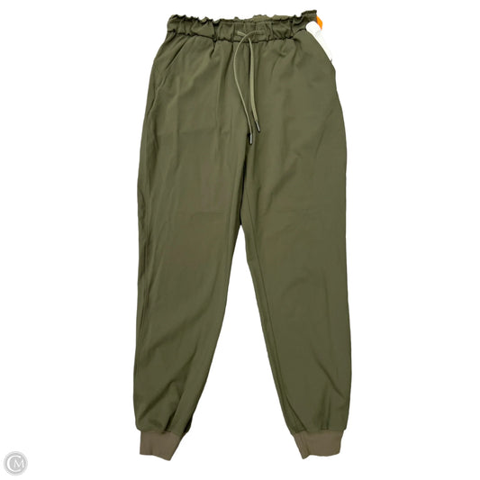 Athletic Pants By Lululemon In Green, Size: 8