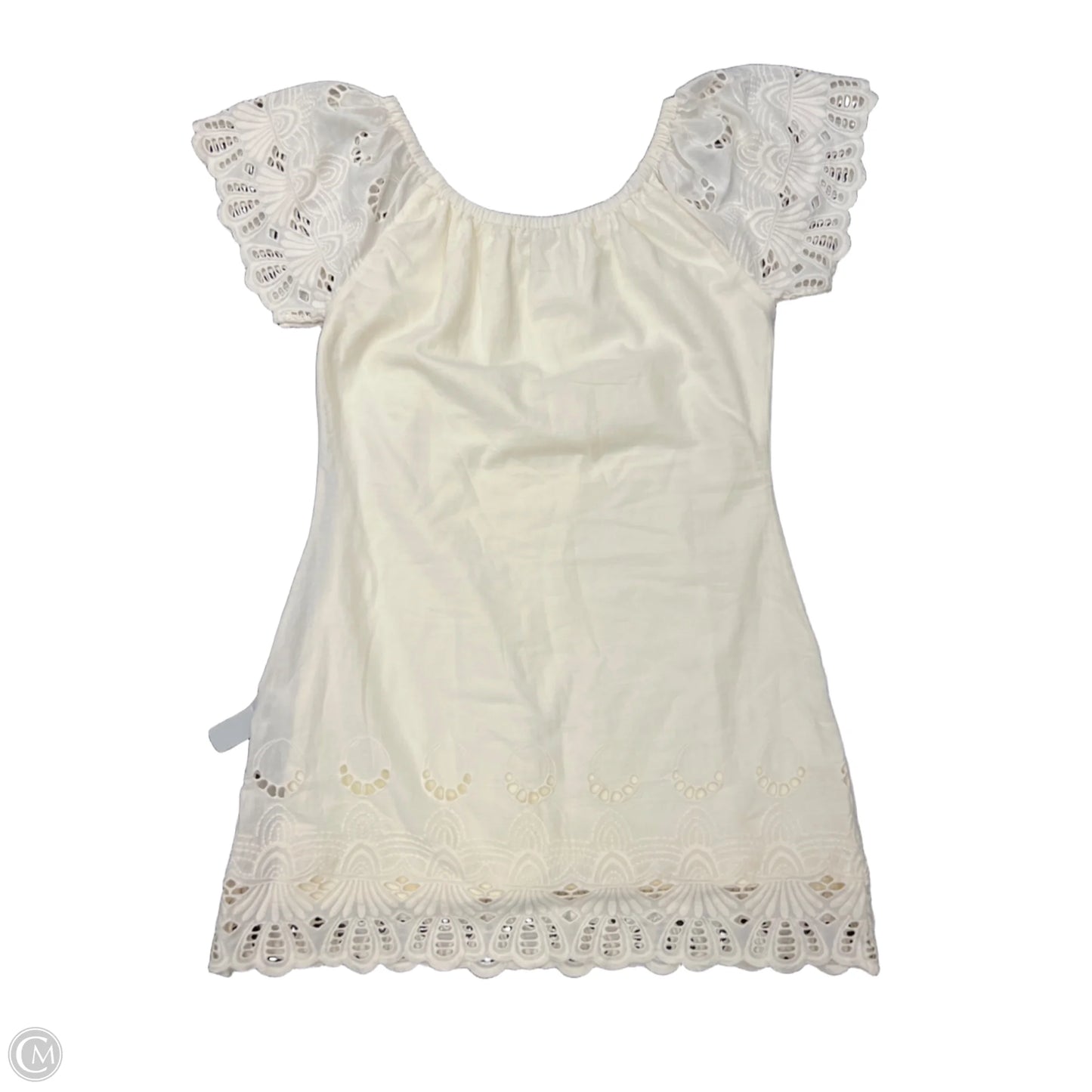 Dress Casual Short By Evereve In Cream, Size: S