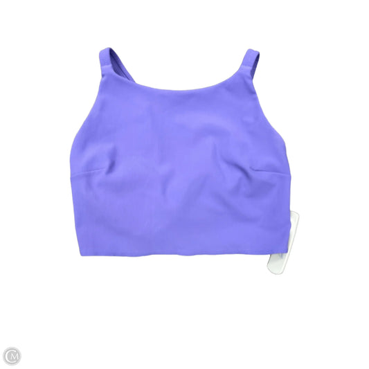 Athletic Tank Top By Lululemon In Purple, Size: 8