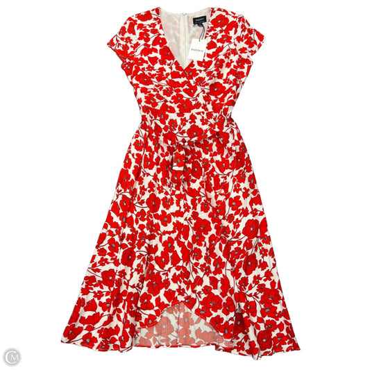 Dress Party Midi By Bardot In Red, Size: 8