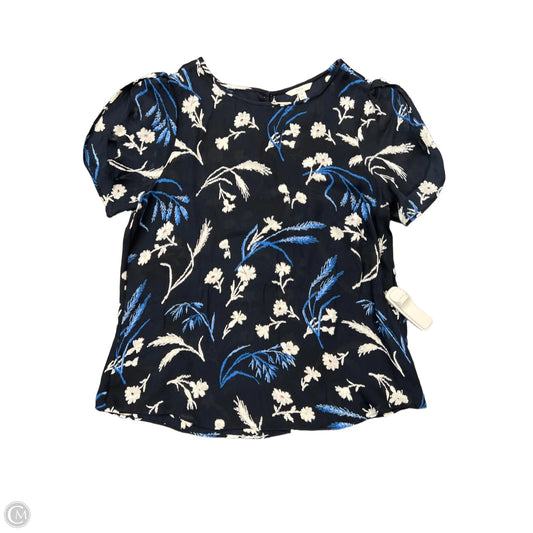 Top Short Sleeve By Joie In Blue, Size: M