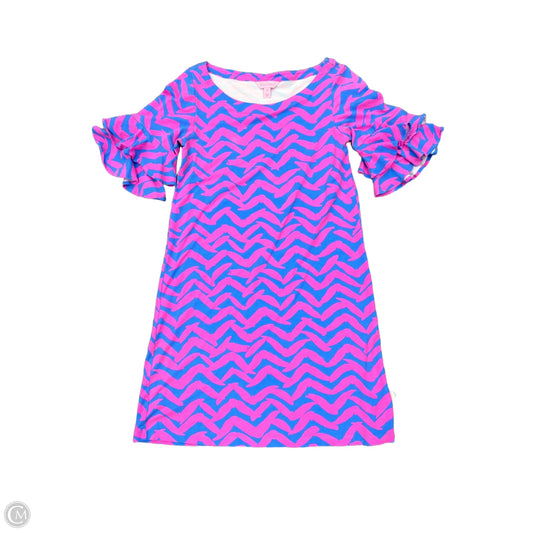 Dress Designer By Lilly Pulitzer In Pink & Purple, Size: Xs