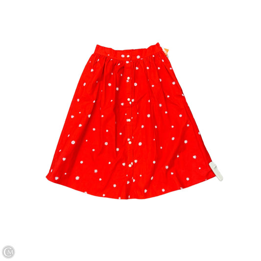 Skirt Midi By Cmc In Red, Size: M