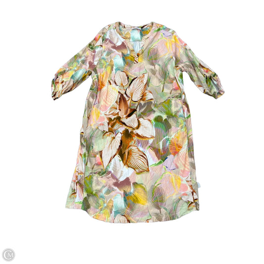 Dress Casual Midi By Cmb In Yellow, Size: L