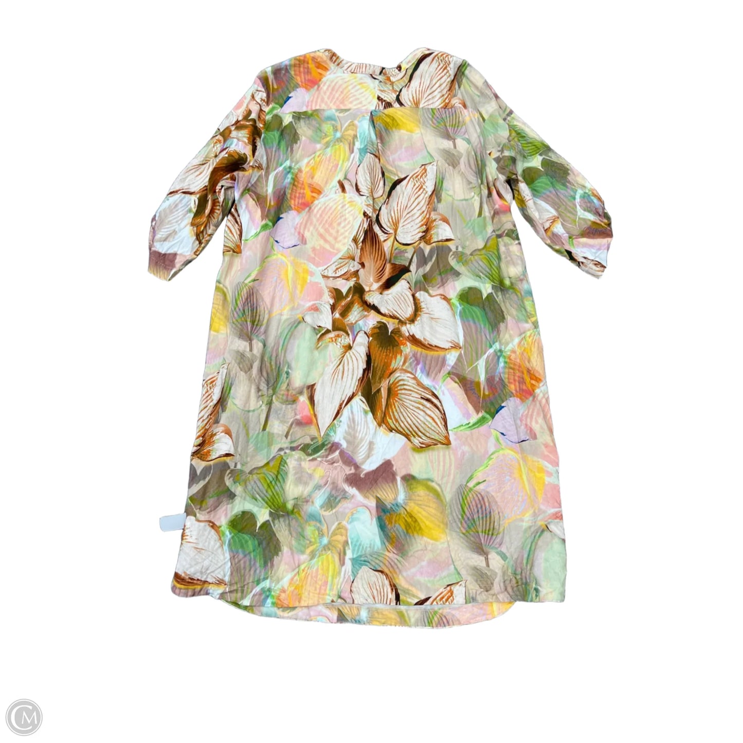 Dress Casual Midi By Cmb In Yellow, Size: L