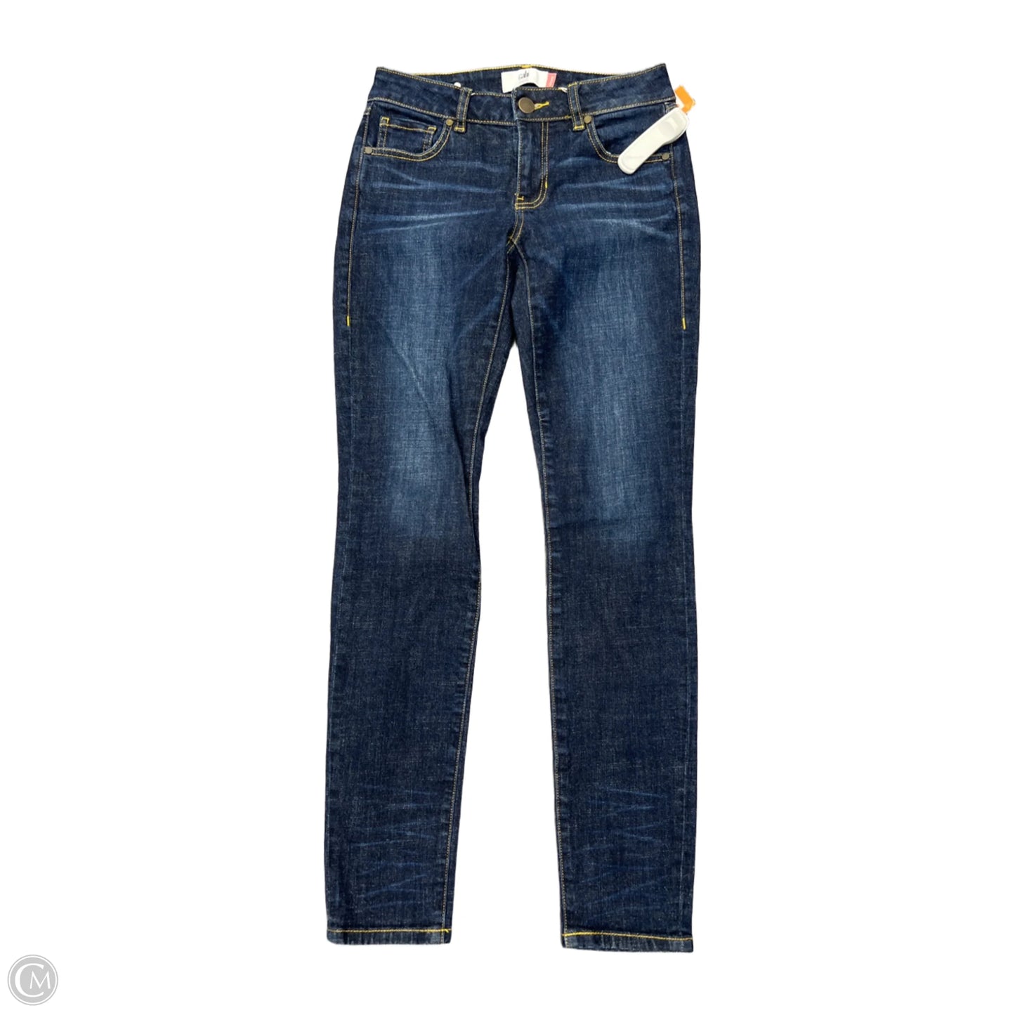 Jeans Skinny By Cabi In Blue, Size: 2