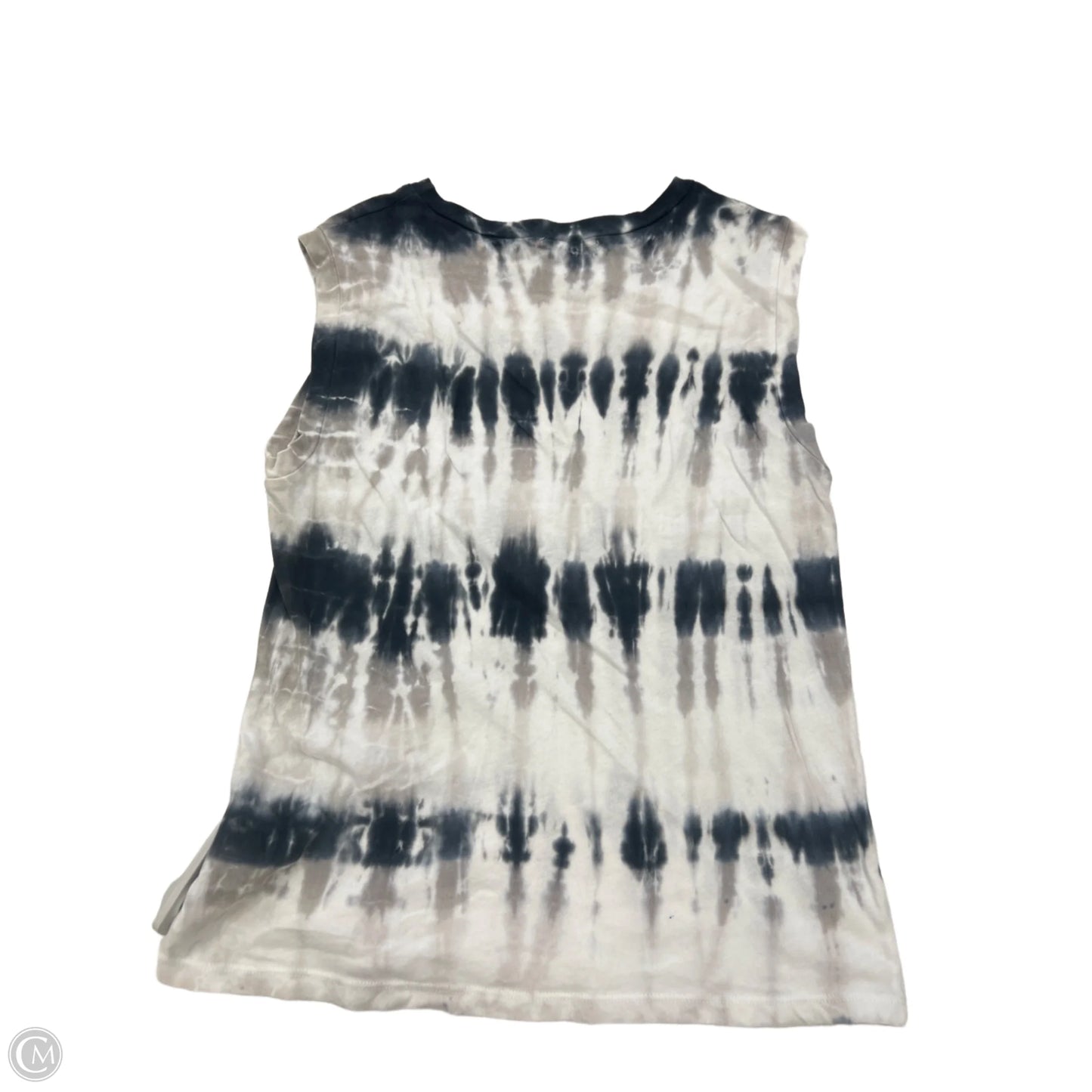 Top Sleeveless By Michael Stars In Tie Dye Print, Size: M