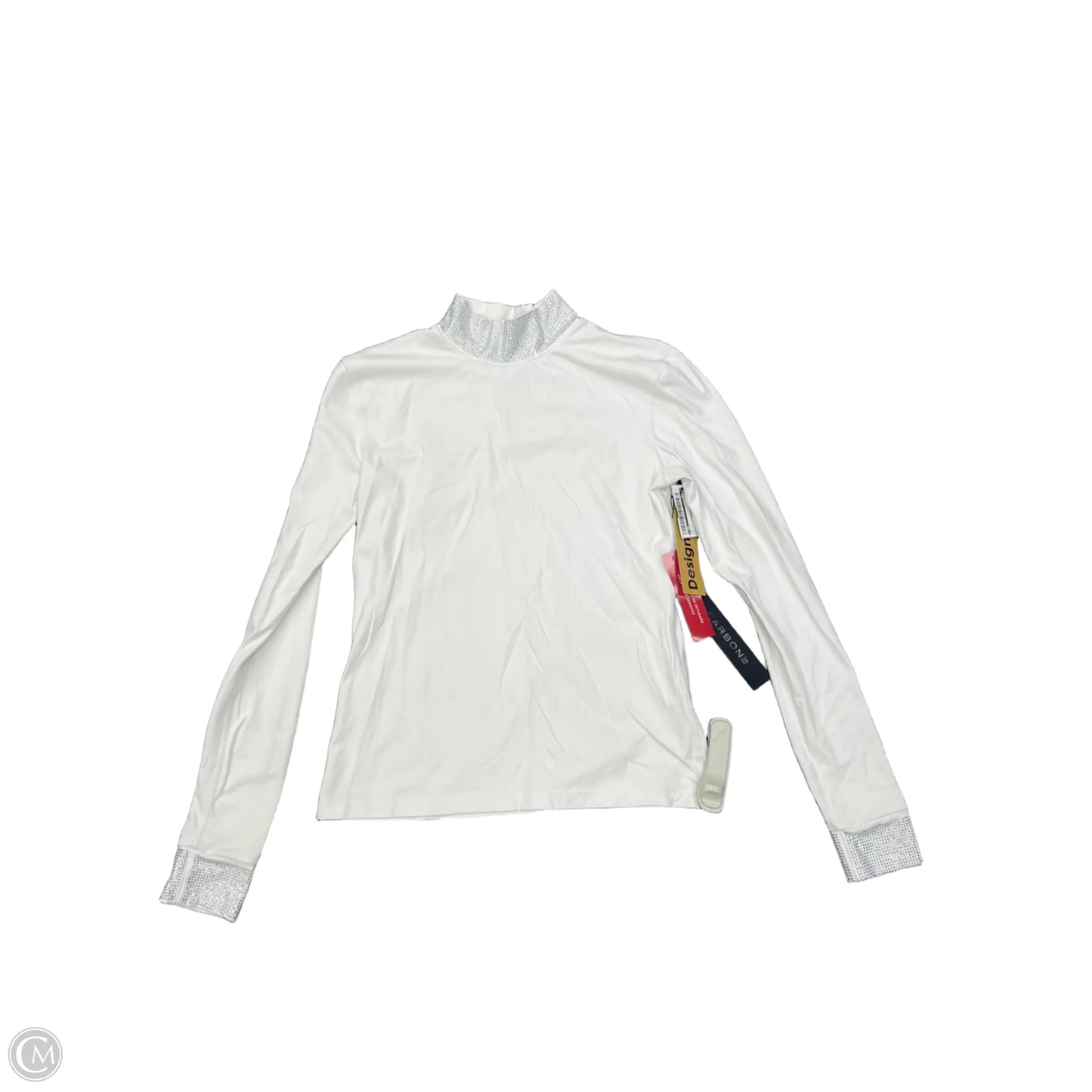 Top Long Sleeve By Cma In White, Size: S
