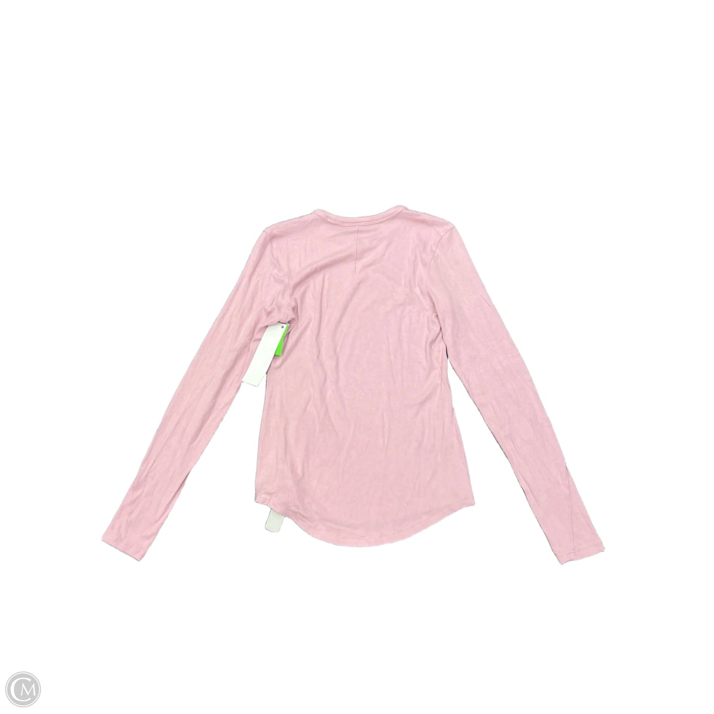 Top Long Sleeve By Lululemon In Pink, Size: 4