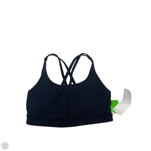 Athletic Bra By Lululemon In Black, Size: 6