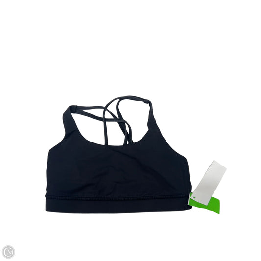 Athletic Bra By Lululemon In Black, Size: 6