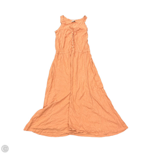 Dress Casual Maxi By Cmb In Orange, Size: S