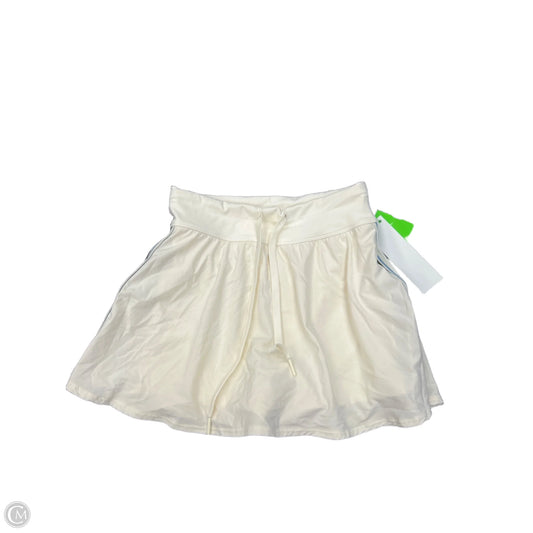 Athletic Skort By Z Supply In Cream, Size: S