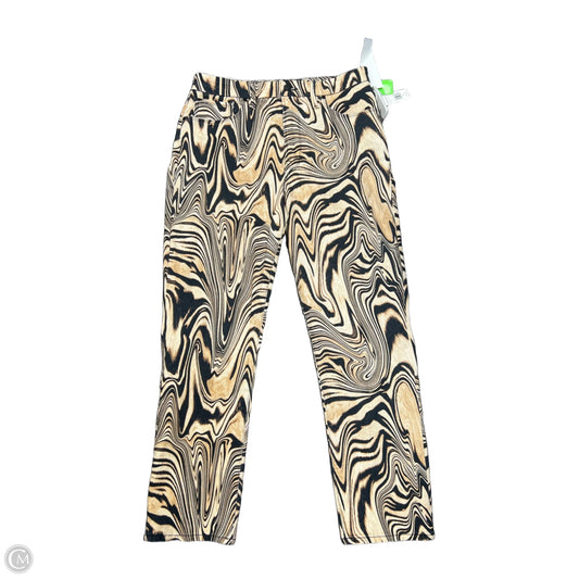 Jeans Boyfriend By Good American In Black & Brown, Size: 14