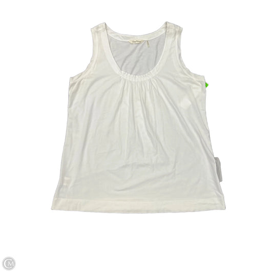 Top Sleeveless By Tommy Bahama In White, Size: L