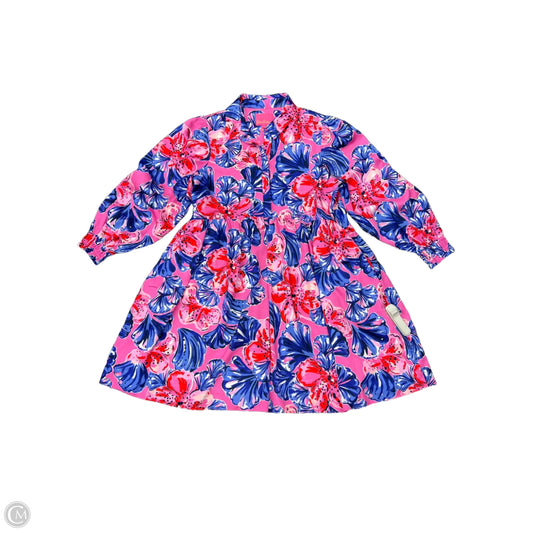 Dress Designer By Lilly Pulitzer In Pink, Size: L