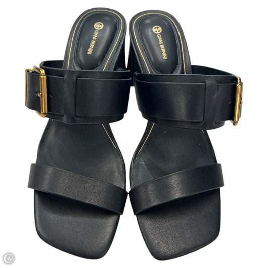 Sandals Heels Block By Giani Bernini In Black, Size: 7