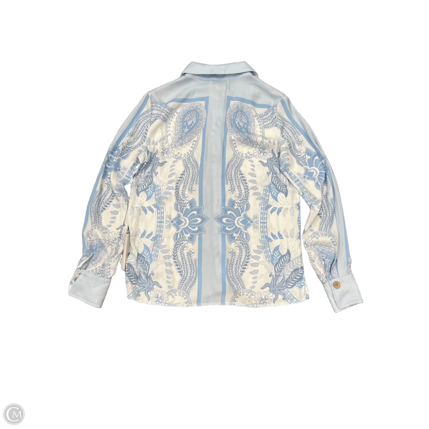 Top Long Sleeve By Rachel Zoe In Blue, Size: Xs