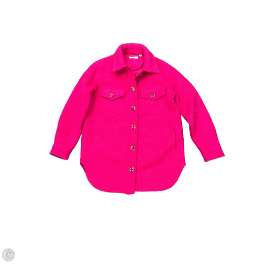 Jacket Fleece By Evereve In Pink, Size: S
