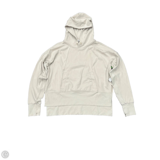 Athletic Sweatshirt Hoodie By Athleta In Beige, Size: S