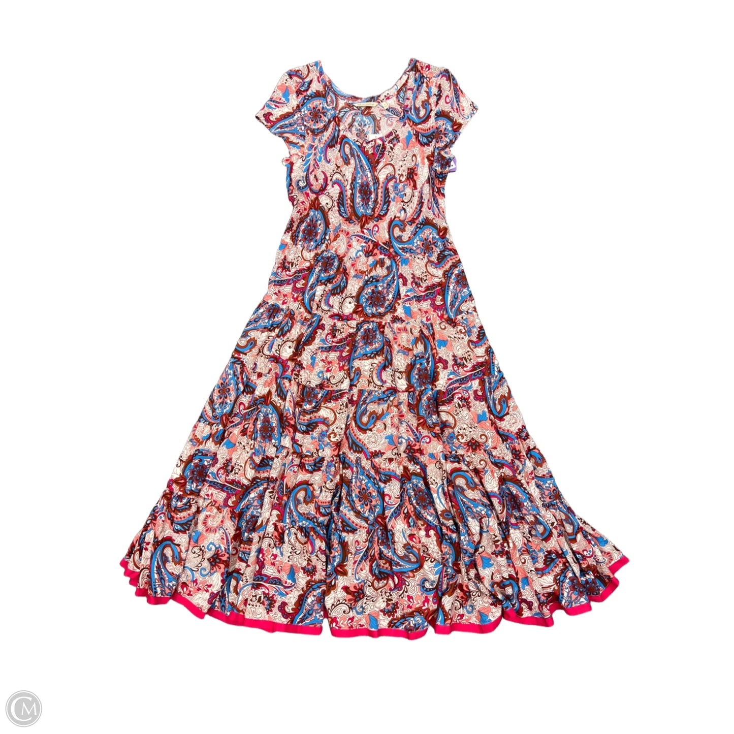 Dress Party Midi By Soft Surroundings In Paisley Print, Size: M