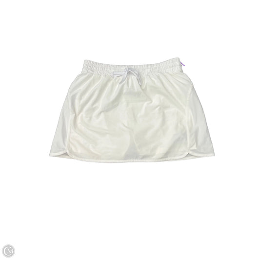 Athletic Skirt By Beyond Yoga In White, Size: L