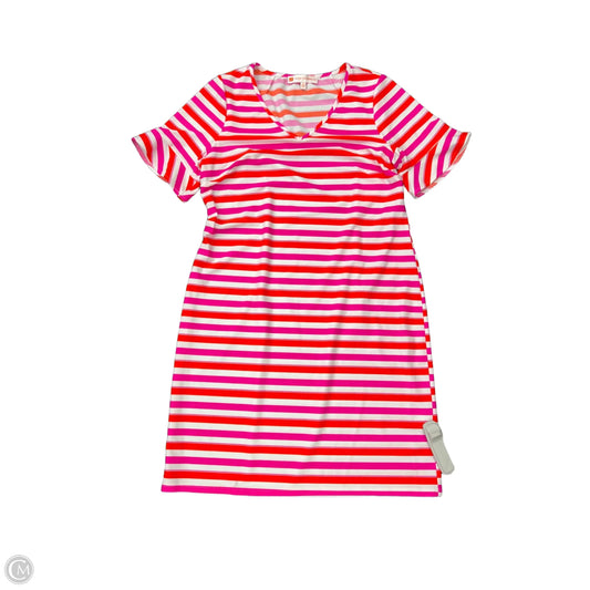 Dress Casual Midi By Jude Connally In Striped Pattern, Size: S