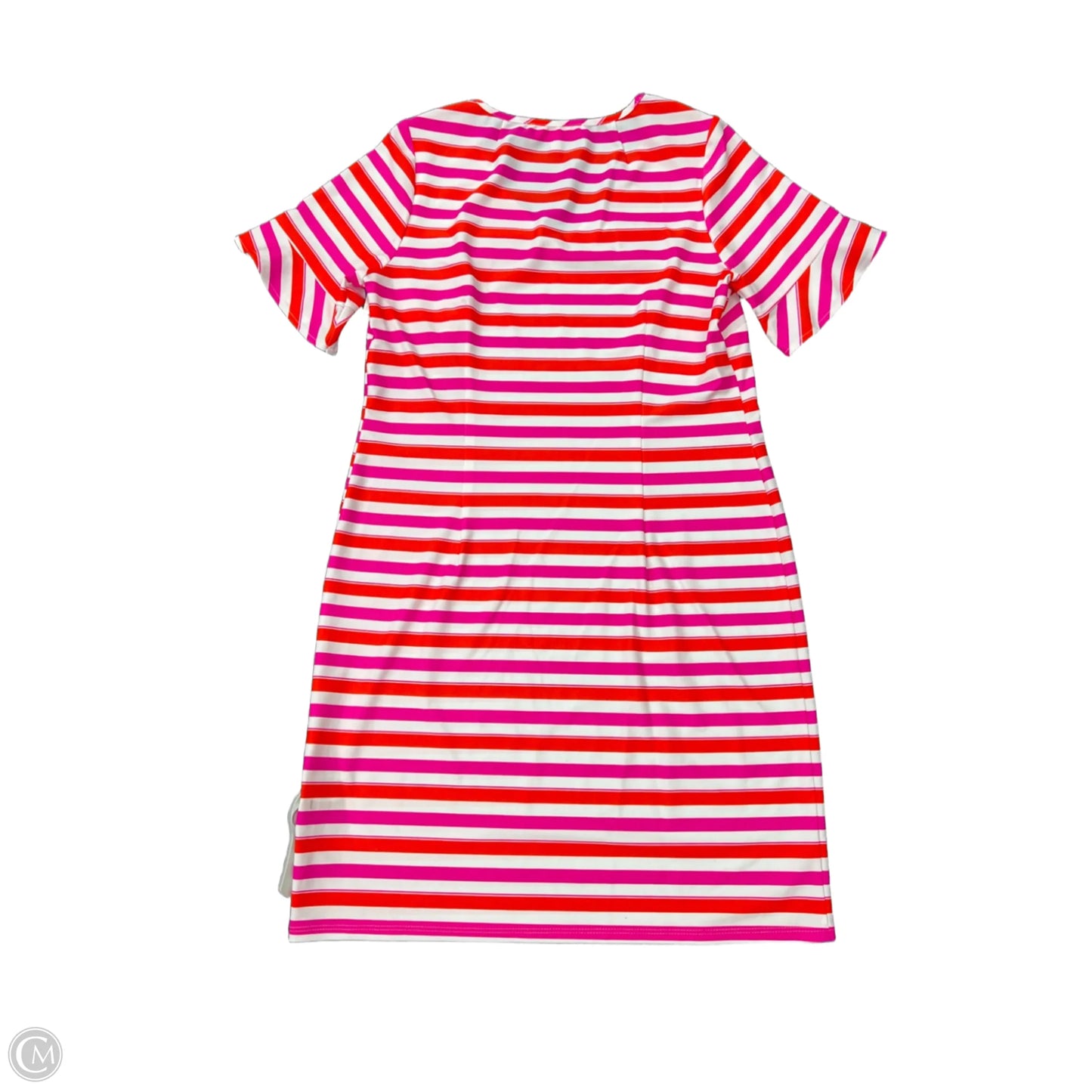 Dress Casual Midi By Jude Connally In Striped Pattern, Size: S