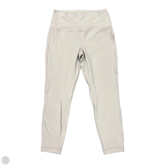 Athletic Pants By Lululemon In Grey, Size: 10