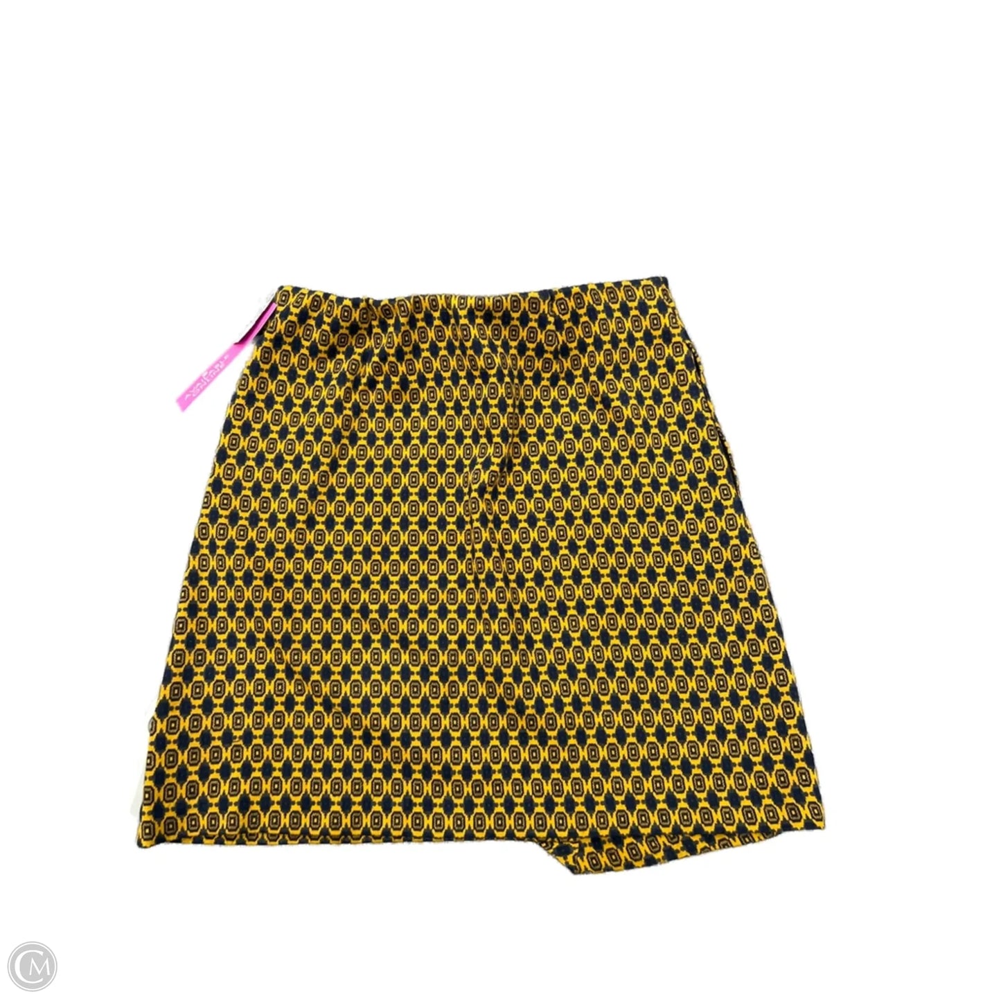 Skirt Mini & Short By Cabi In Yellow, Size: S