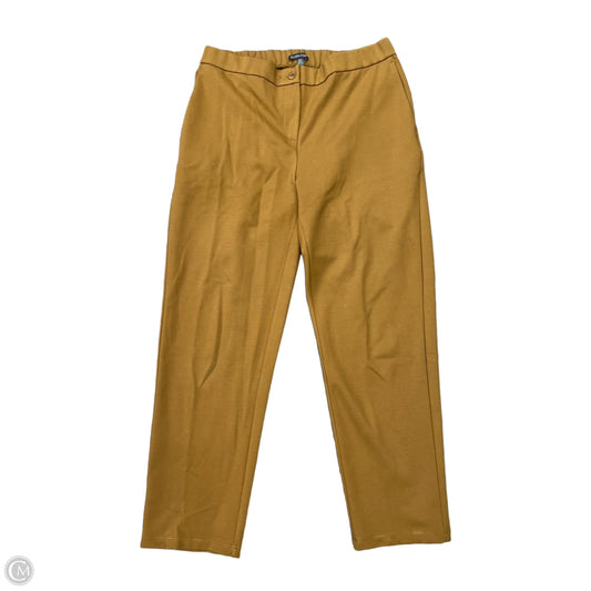 Pants Designer By Eileen Fisher In Yellow, Size: M