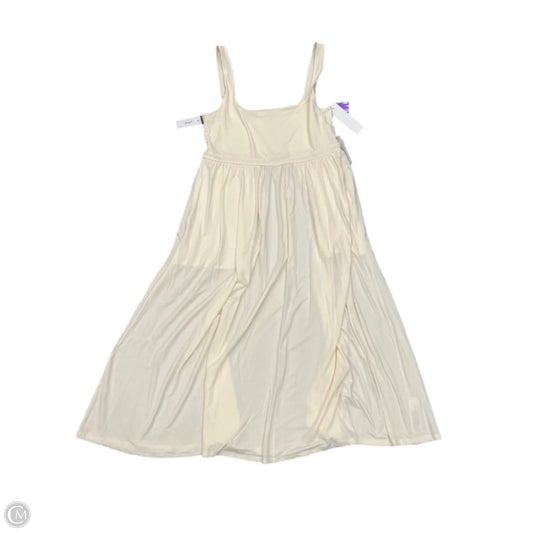 Dress Casual Midi By Wilfred In Cream, Size: Xl