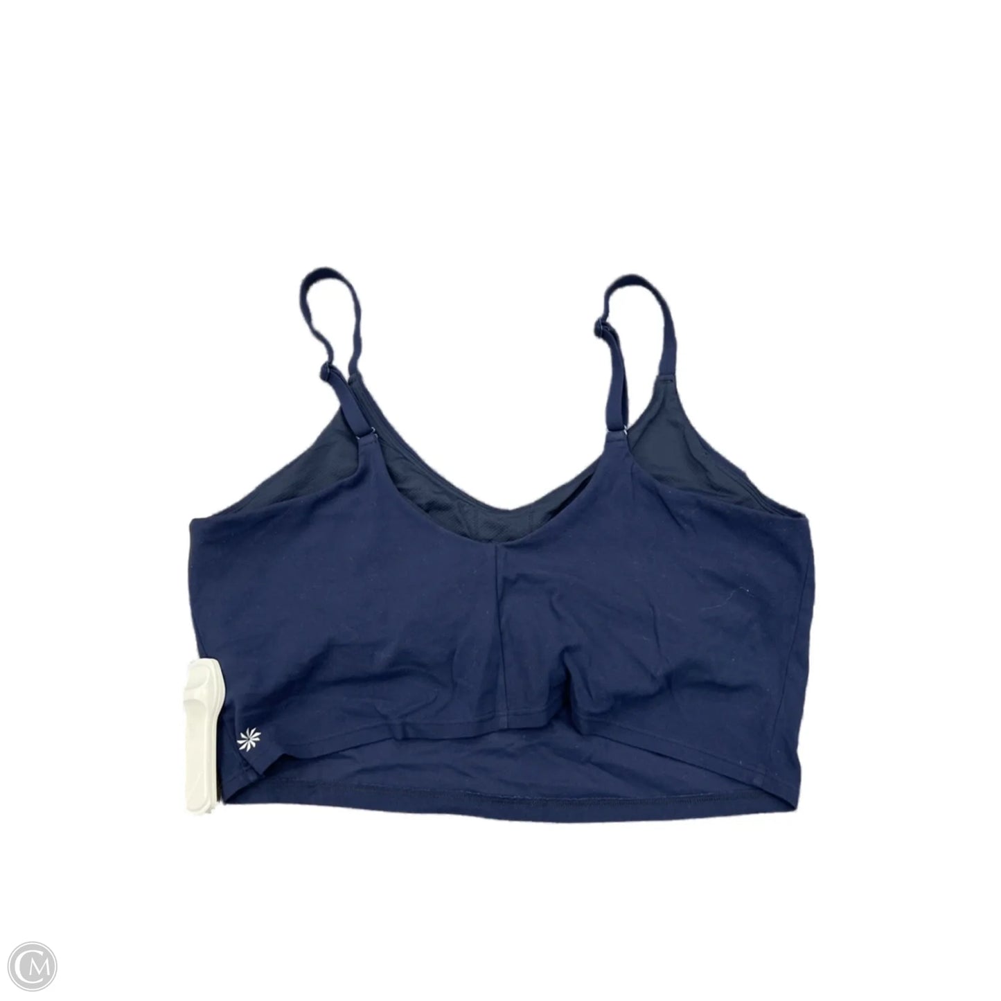 Athletic Bra By Athleta In Blue, Size: Xl