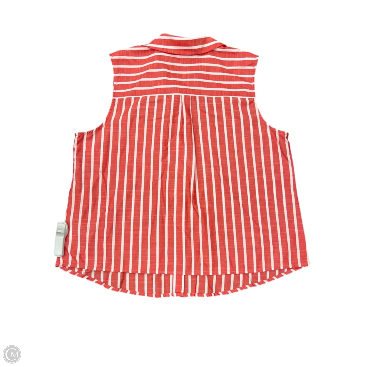 Top Sleeveless By Draper James In Red, Size: M