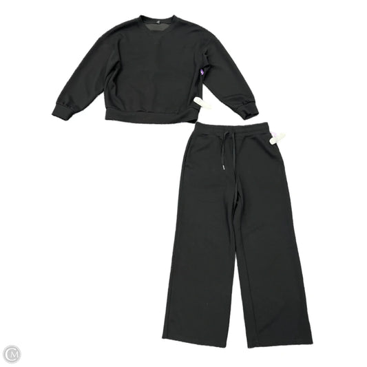 Athletic Pants 2pc By Clothes Mentor In Black, Size: M