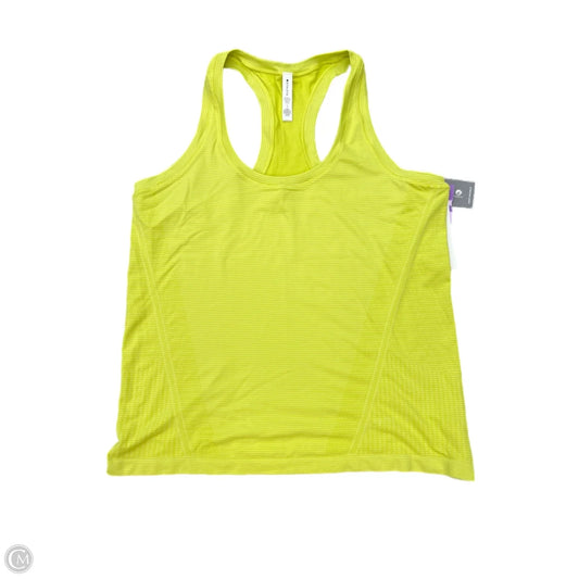 Athletic Tank Top By Athleta In Green, Size: Xl