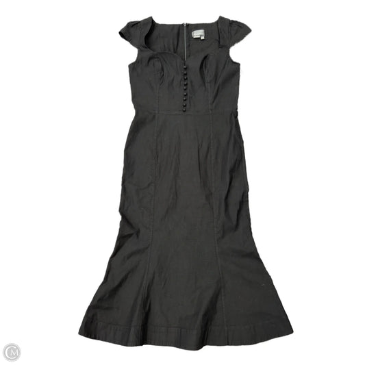 Dress Party Midi By Anthropologie In Black, Size: M