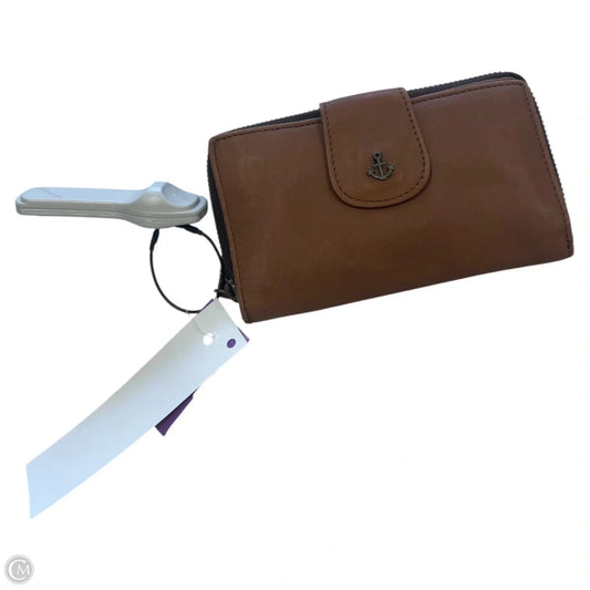 Wallet Leather By Cma, Size: Medium