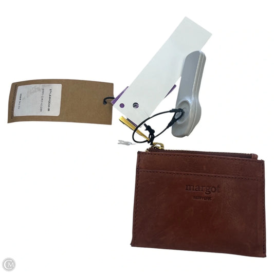 Coin Purse Leather By Margot, Size: Medium