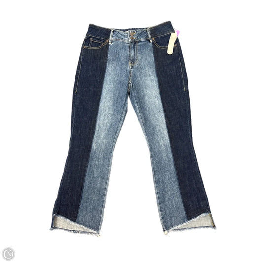 Jeans Wide Leg By Cabi In Blue, Size: 10