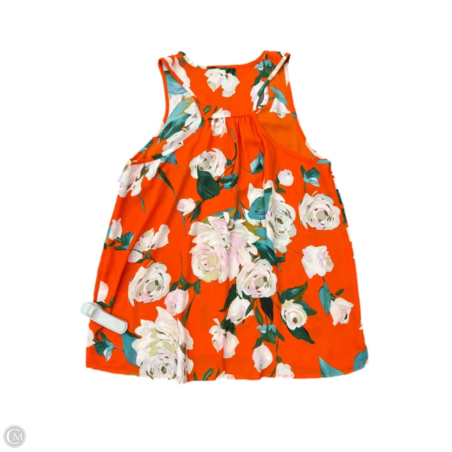 Top Sleeveless By Cabi In Orange, Size: S