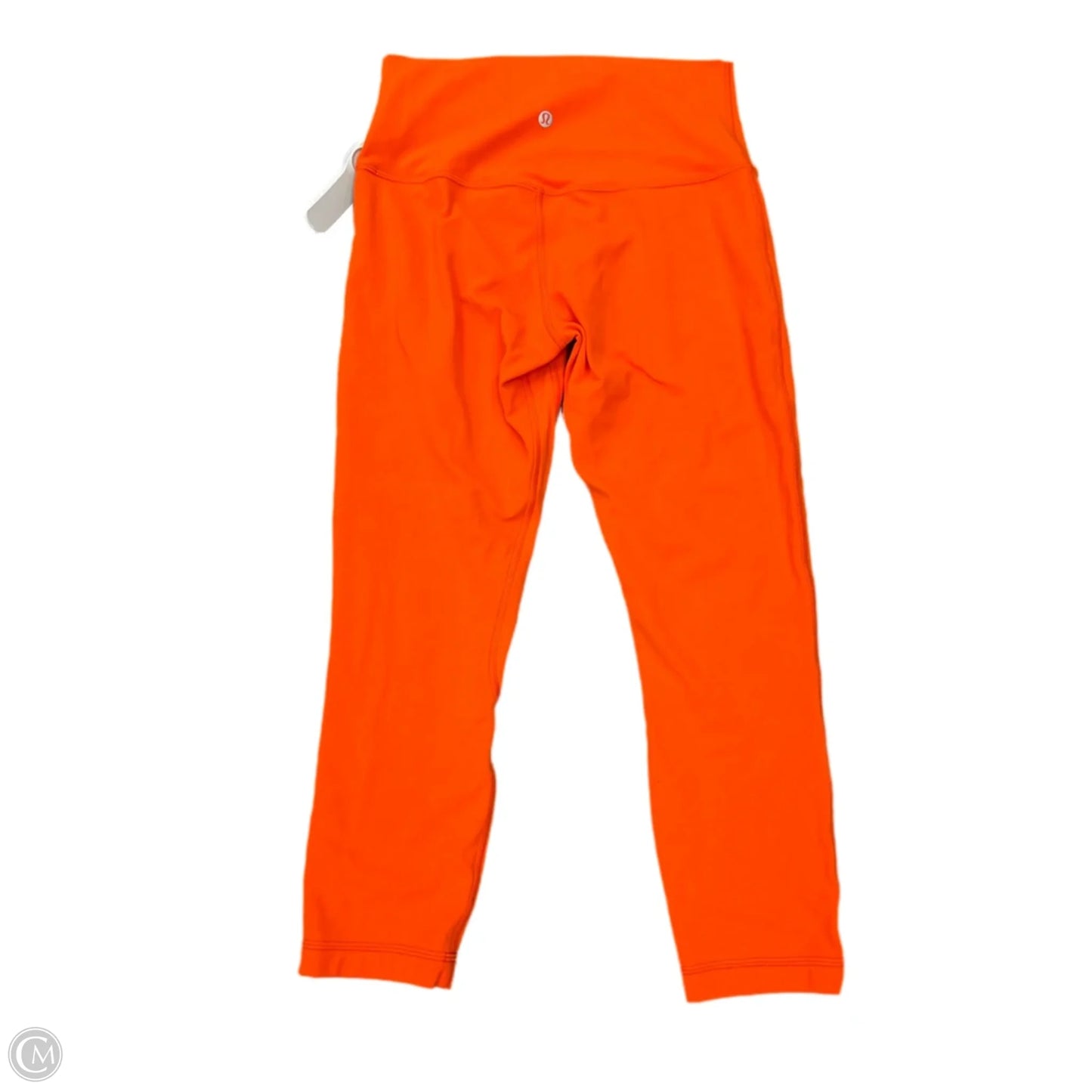 Athletic Leggings By Lululemon In Orange, Size: 8