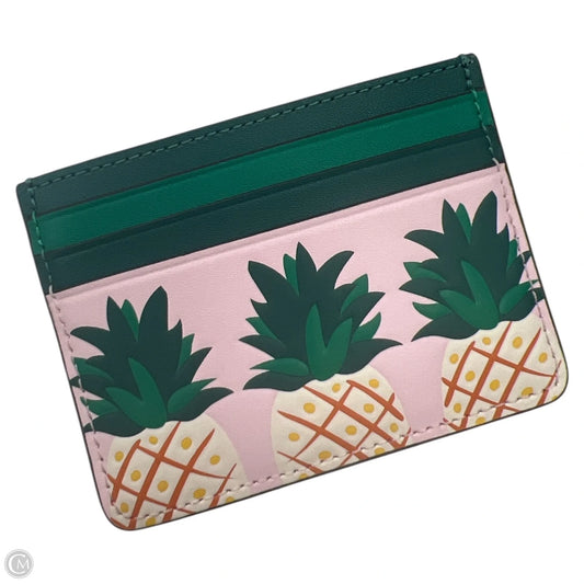 Id/card Holder Designer By Kate Spade, Size: Small