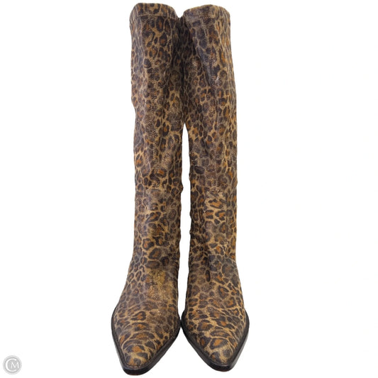 Boots Western By Donald Pliner In Animal Print, Size: 8.5