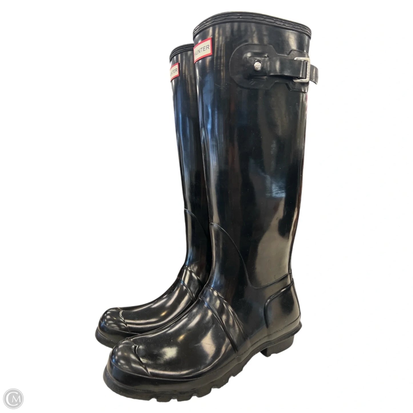 Boots Rain By Hunter In Black, Size: 10