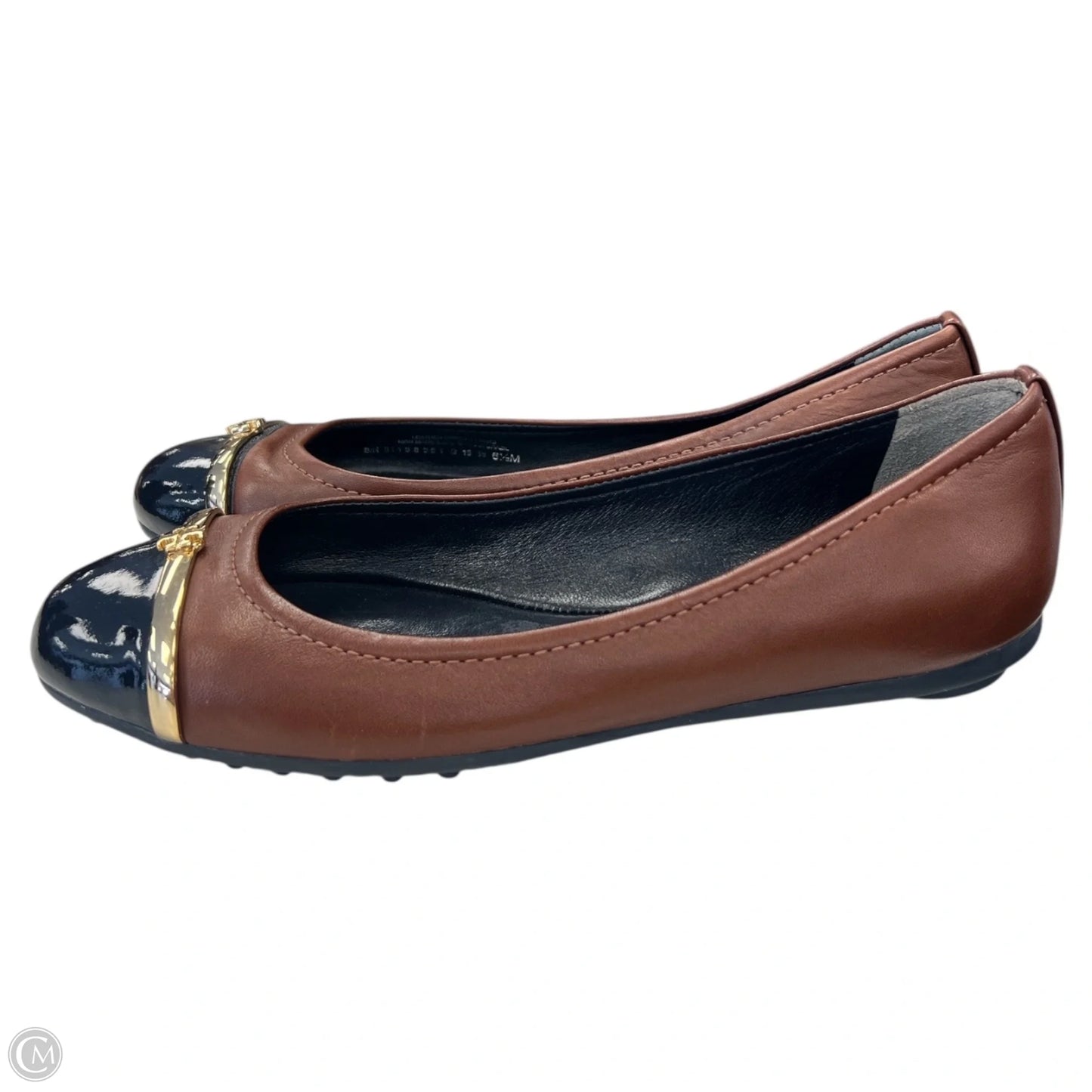 Shoes Designer By Tory Burch In Brown, Size: 6.5
