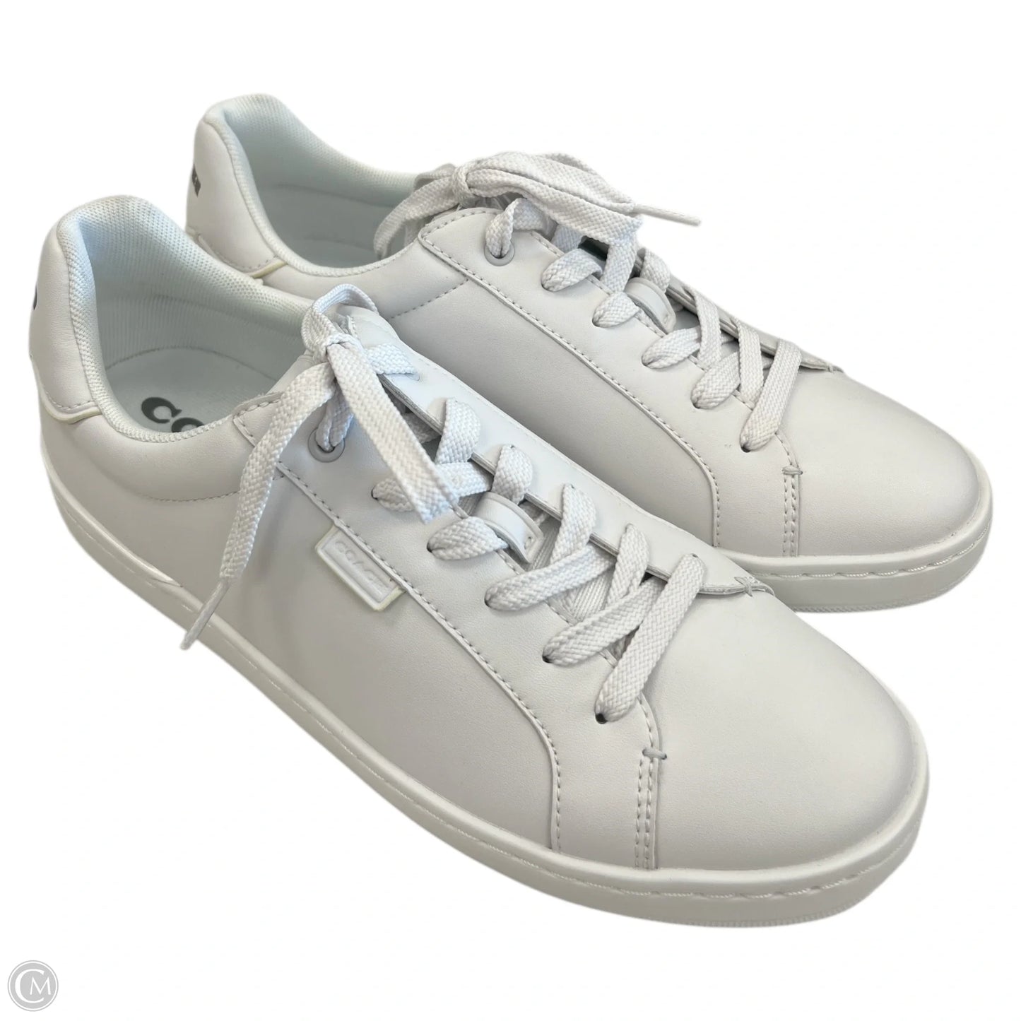 Shoes Designer By Coach In White, Size: 9.5