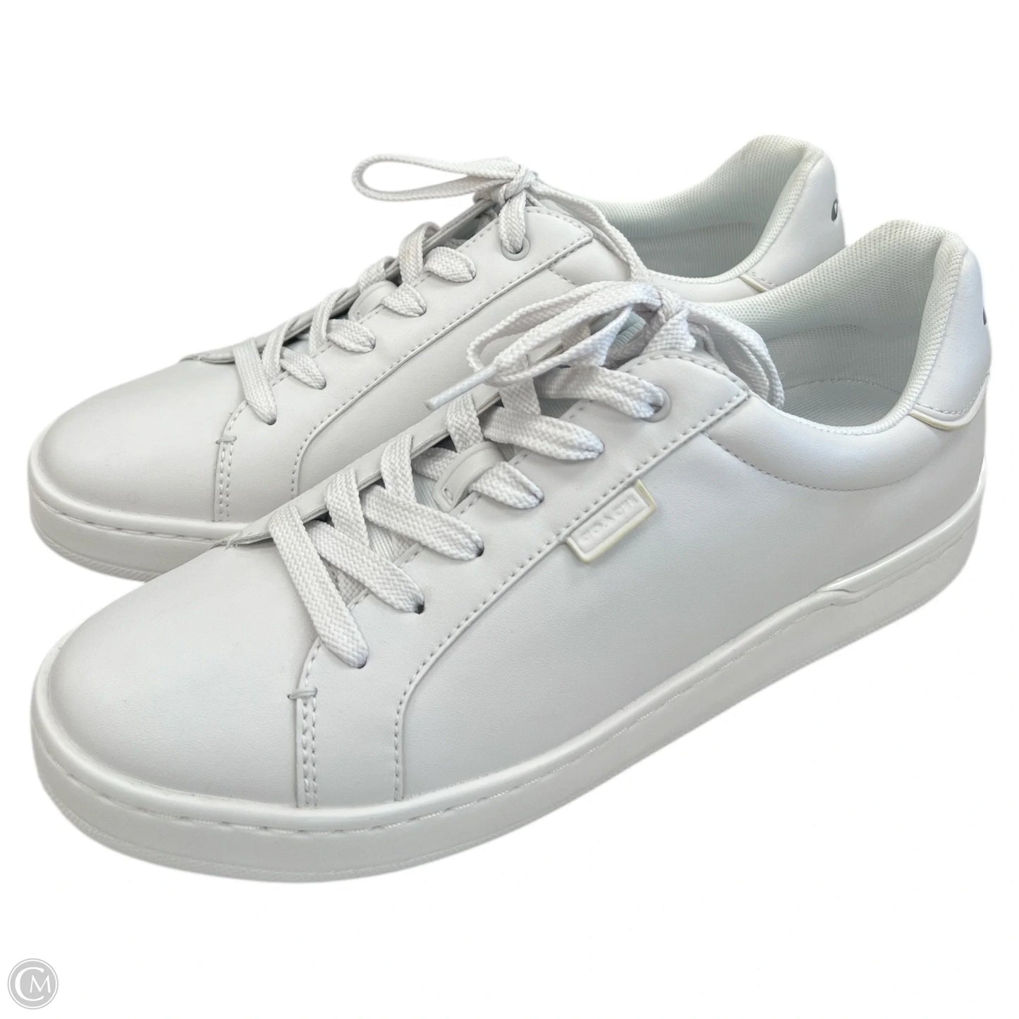 Shoes Designer By Coach In White, Size: 9.5