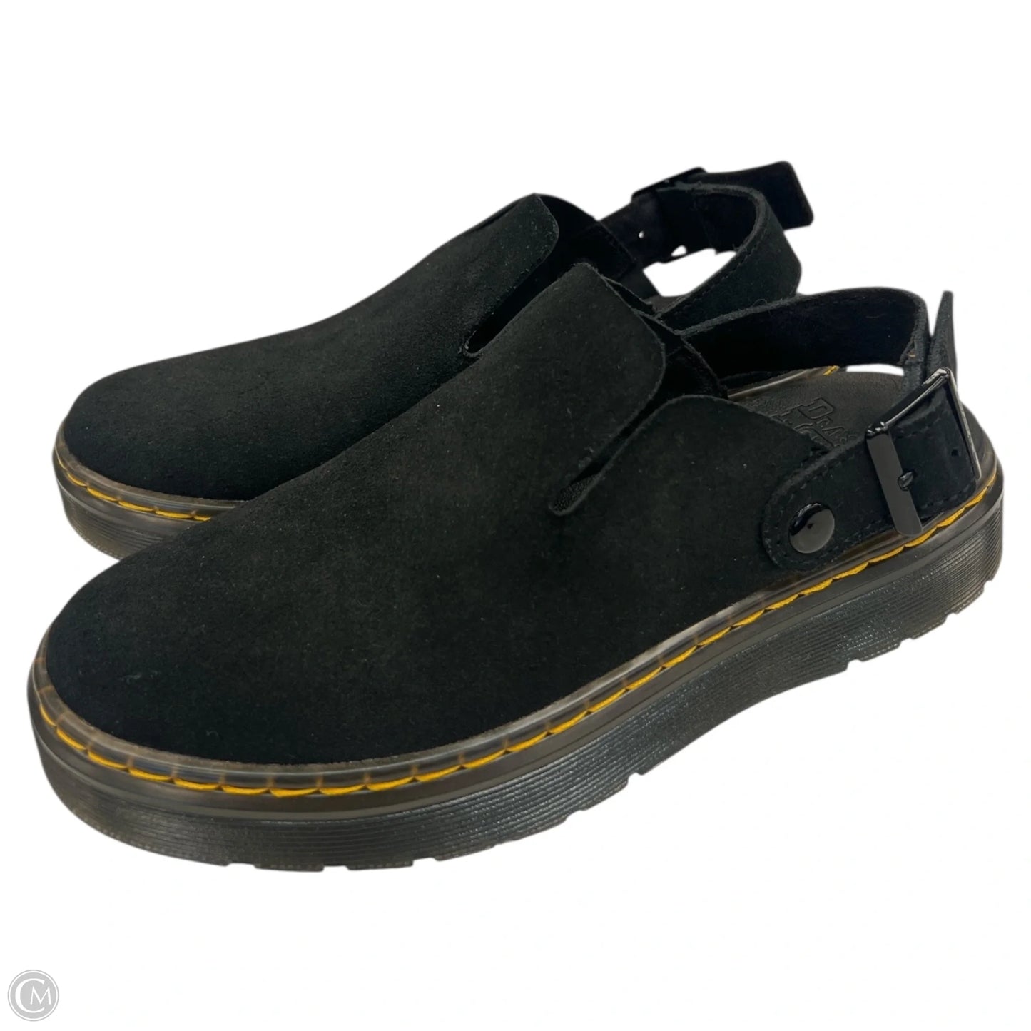 Shoes Flats By Dr Martens In Black, Size: 6