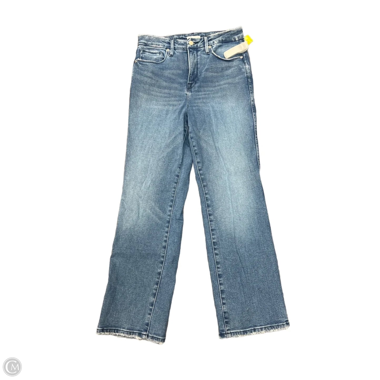 Jeans Straight By Good American In Blue, Size: 6